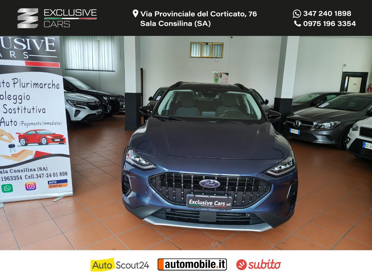 FORD Focus 1.0 EcoBoost Hybr.125 5p. Act.Des. PARI AL NUOVO