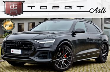 AUDI Q8 50 3.0 TDI MHEV QUATTRO TIPTRONIC 286cv, TUTTI SERVICE UFF AUDI, UFF ITALIANA, EURO 6D, ASSE POST STERZANTE, TETTO, 22", PERMUTE