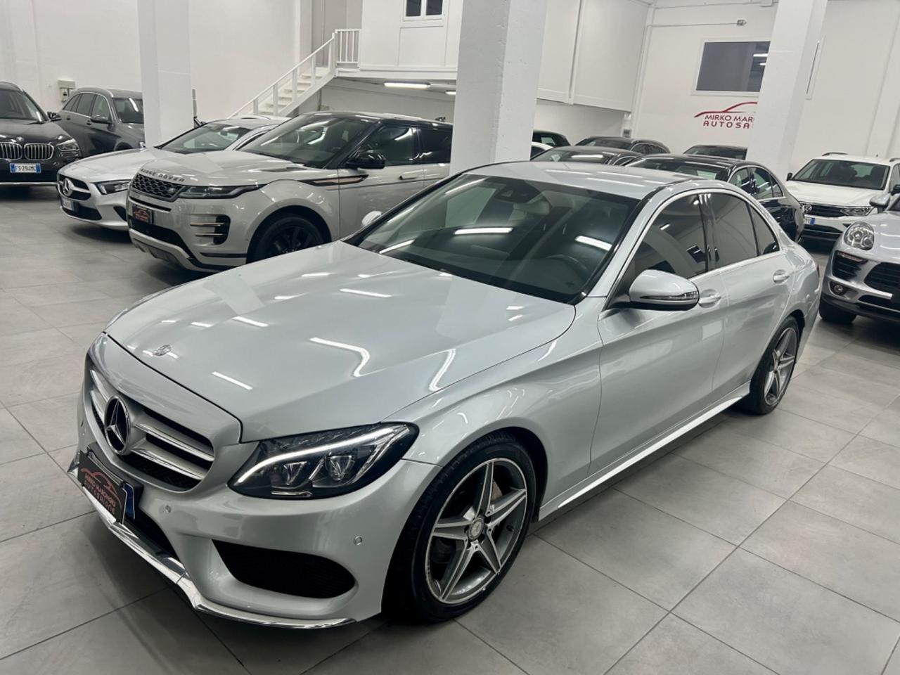 Mercedes classe C 220 Premium AMG finanziabile