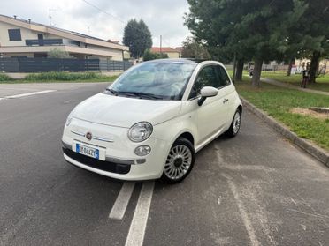 Fiat 500 1.2 Lounge interni in pelle totale Frau