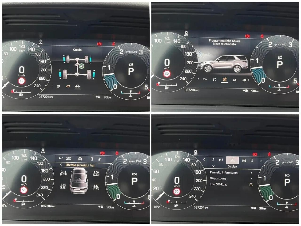 Land Rover Discovery 5 3.0 D I6 MHEV 250cv E6 aut.8 AWD 7 Posti