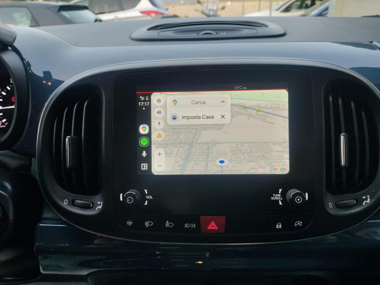 Fiat 500L 500 L 1.3 MULTIJET 95 C.V. NAVIGATORE PIU CAR PLAY FARI LED GARANZIA 12 MESI CON CERT. DI CONFORMITA