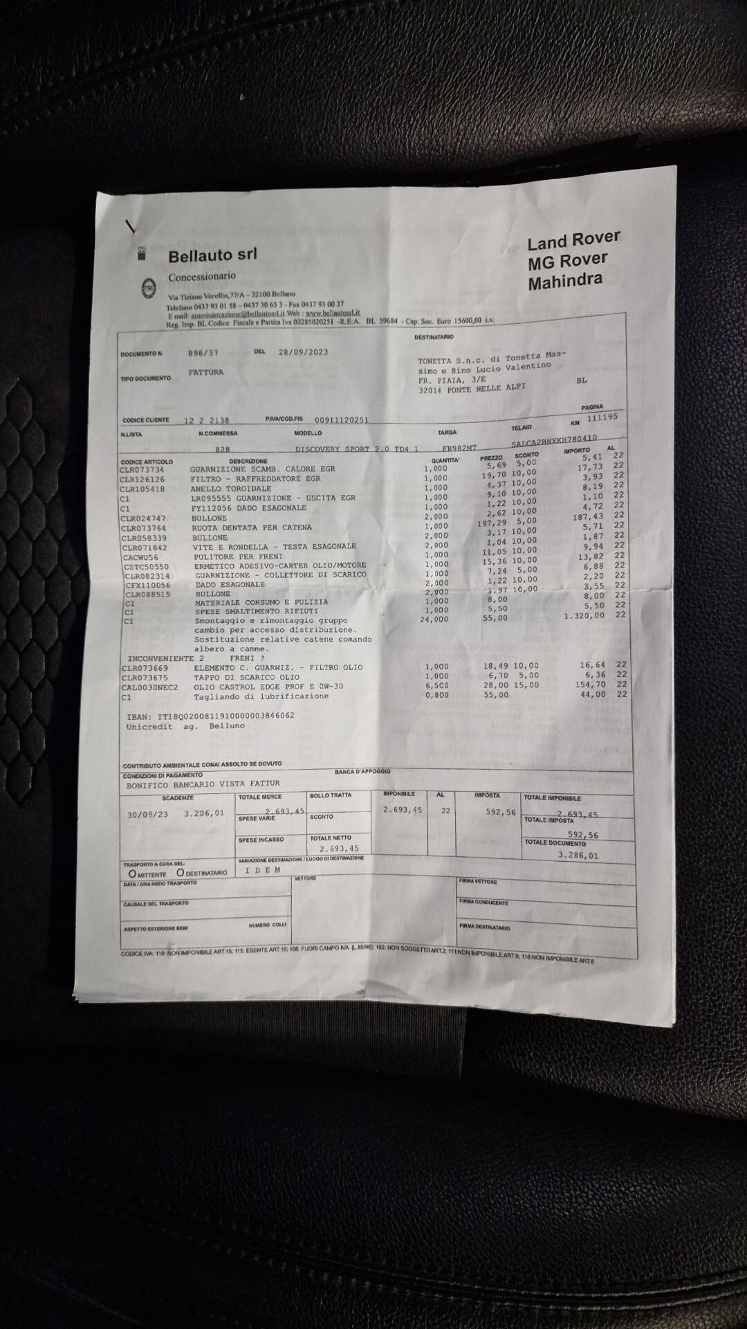 Land Rover Discovery Sport 2.0 TD4 180 CV HSE