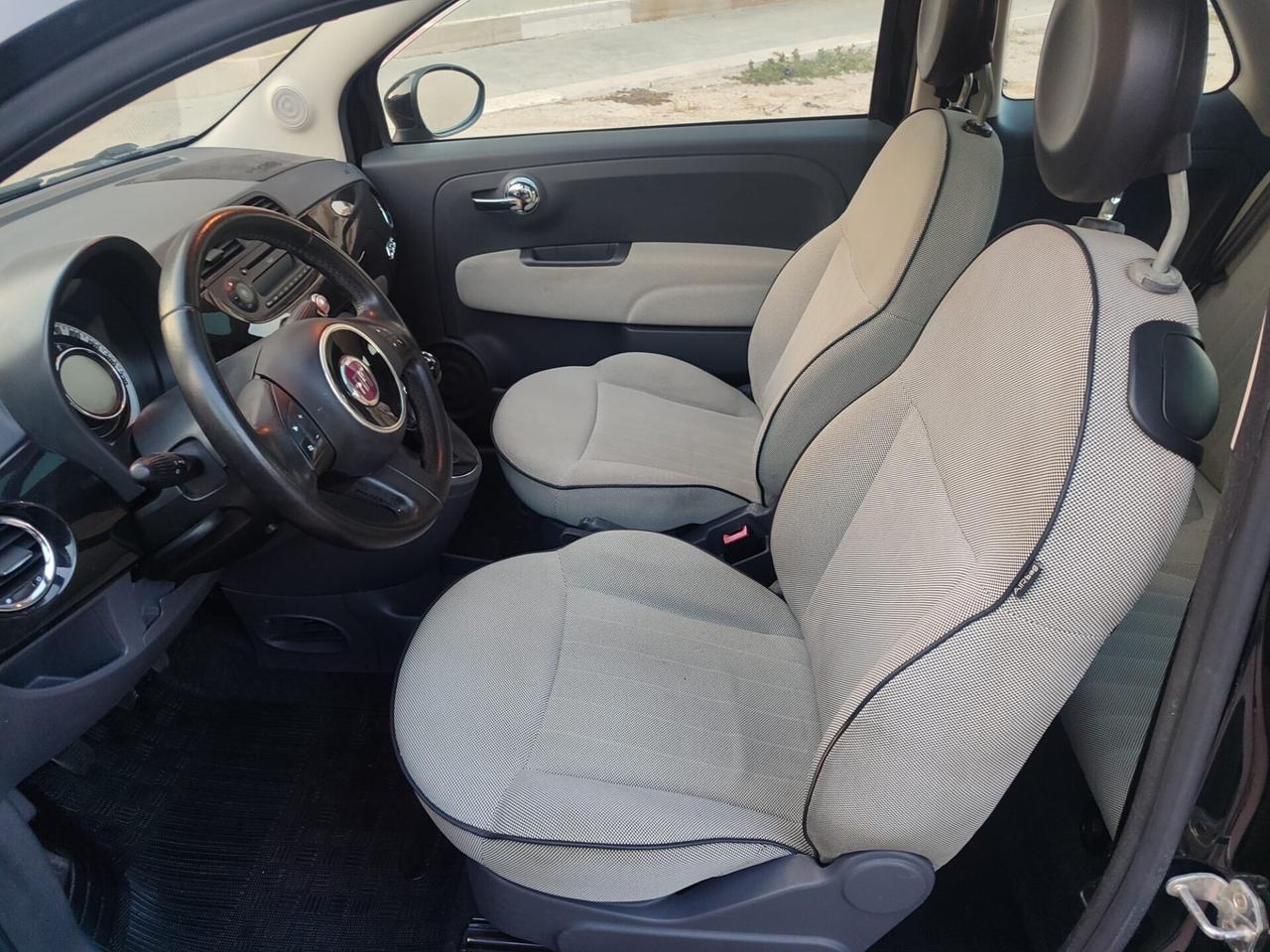 Fiat 500 1.2 Benz. Lounge TETTO PANORAMICO.