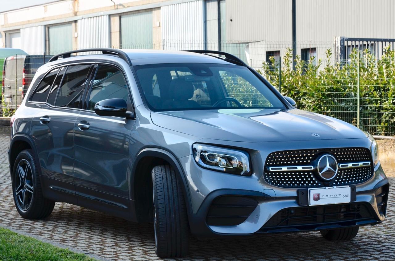 MERCEDES-BENZ GLB 220d PREMIUM 4MATIC 190cv AUTO, GAR. UFFICIALE, SERVICE MERCEDES, TETTO, NIGHT PACK, FARI FULL LED, RETROCAMERA PERMUTE