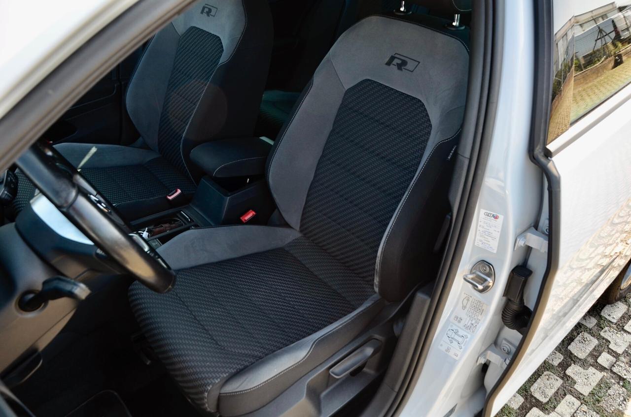 VOLKSWAGEN GOLF 5p 1.6 TDI R-LINE 115cv MANUALE, UNICOPROPRIETARIO, EURO 6B, UFF ITALIANA, FULL LED, APPLE ANDROID, PERMUTE