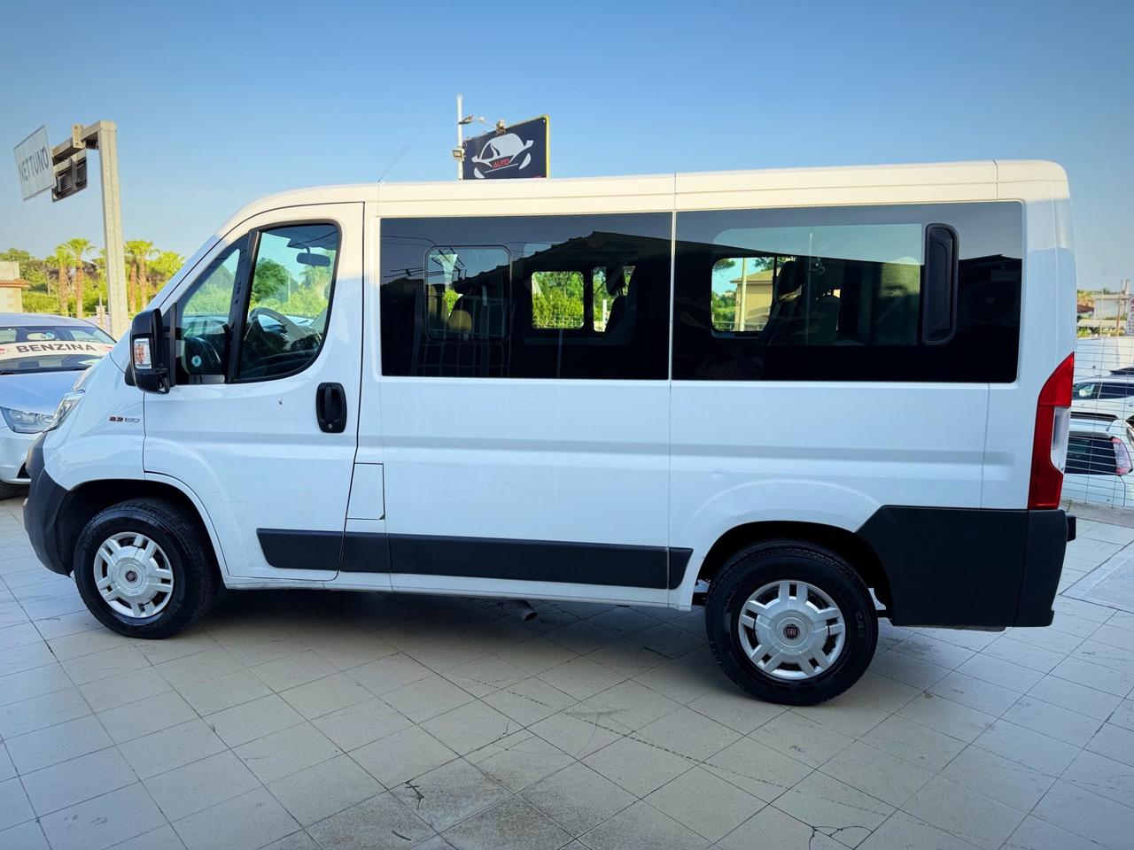Fiat Ducato 30 2.3 MJT 130CV PC-TN Furgone Vetrato Garanzia 12 Mesi