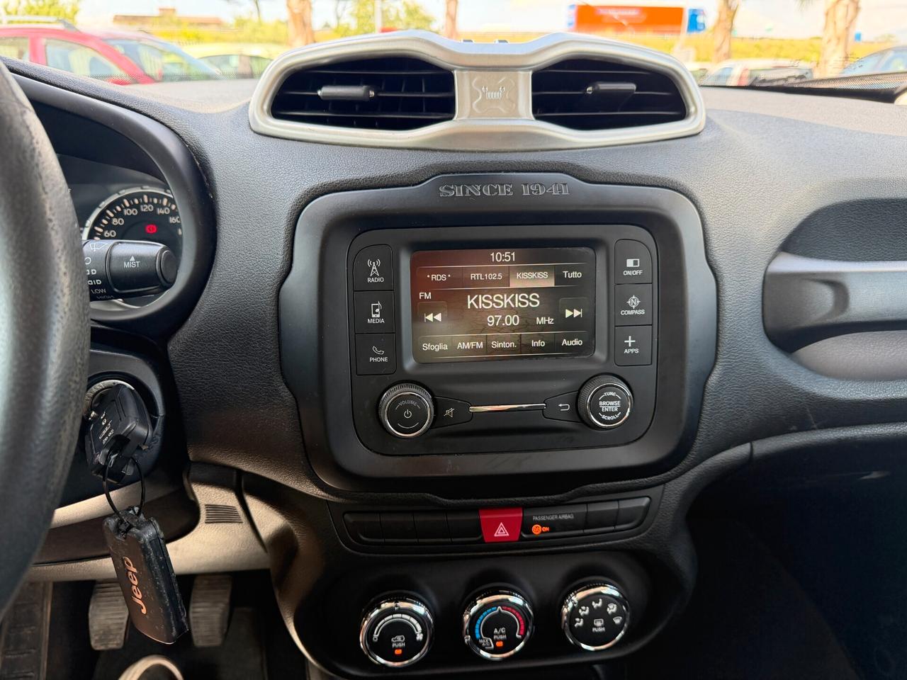 JEEP RENEGADE ANNO 2017 1.6 DIESEL 95 CV