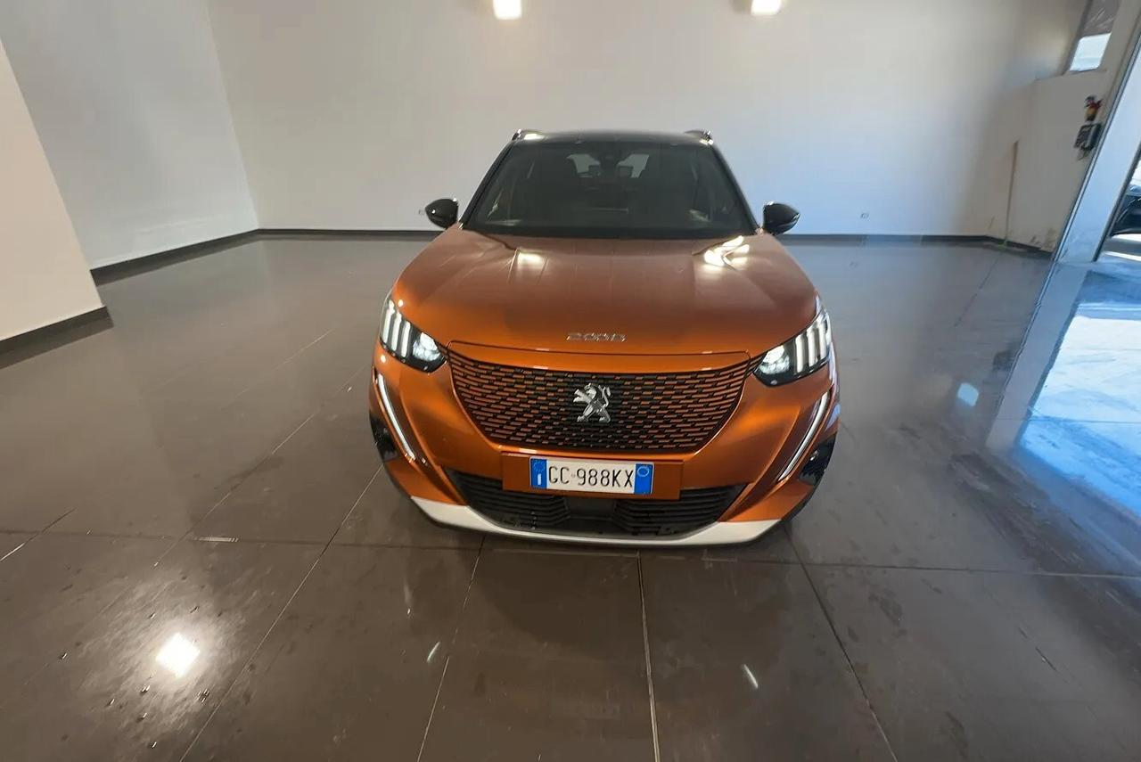 Peugeot 2008 motore elettrico 136 CV GT Line