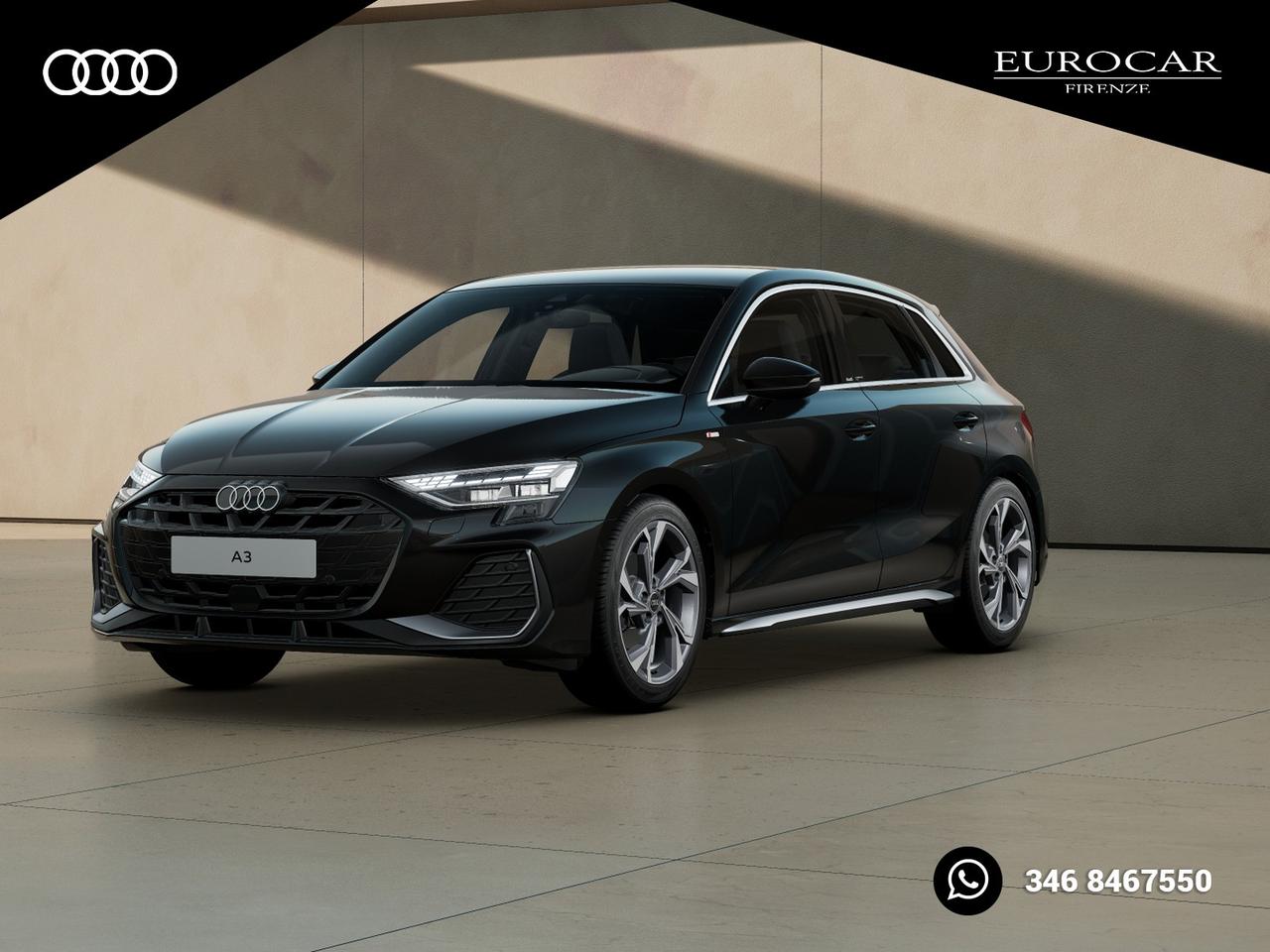 Audi A3 sportback 30 1.5 tfsi mhev s line edition s-tronic
