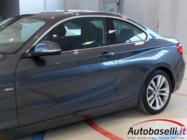 BMW 218 D COUPE SPORT AUTOMATICA 150CV UNICO PROPRIETARIO