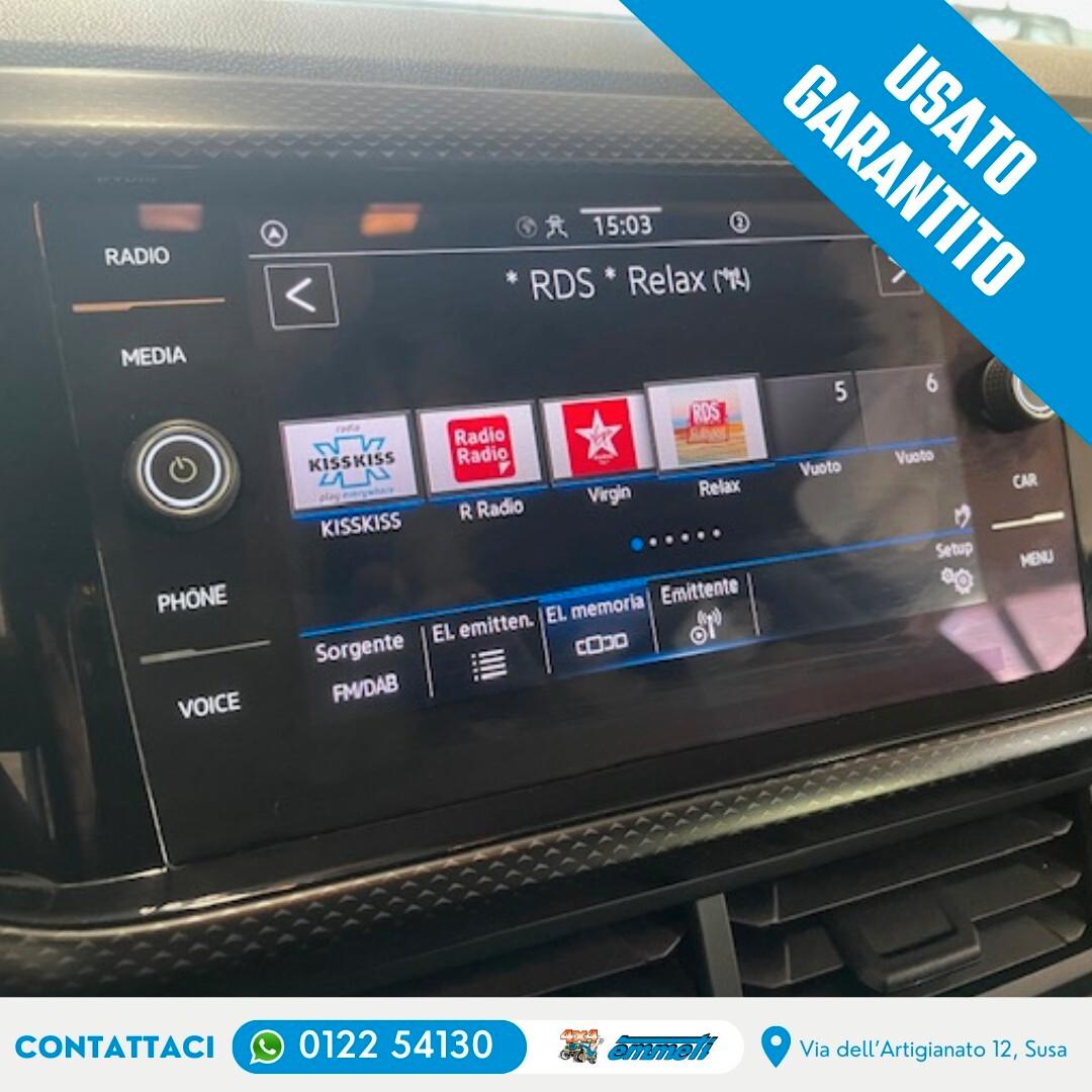 Volkswagen T-Cross 1.0 TSI 95cv Style BMT