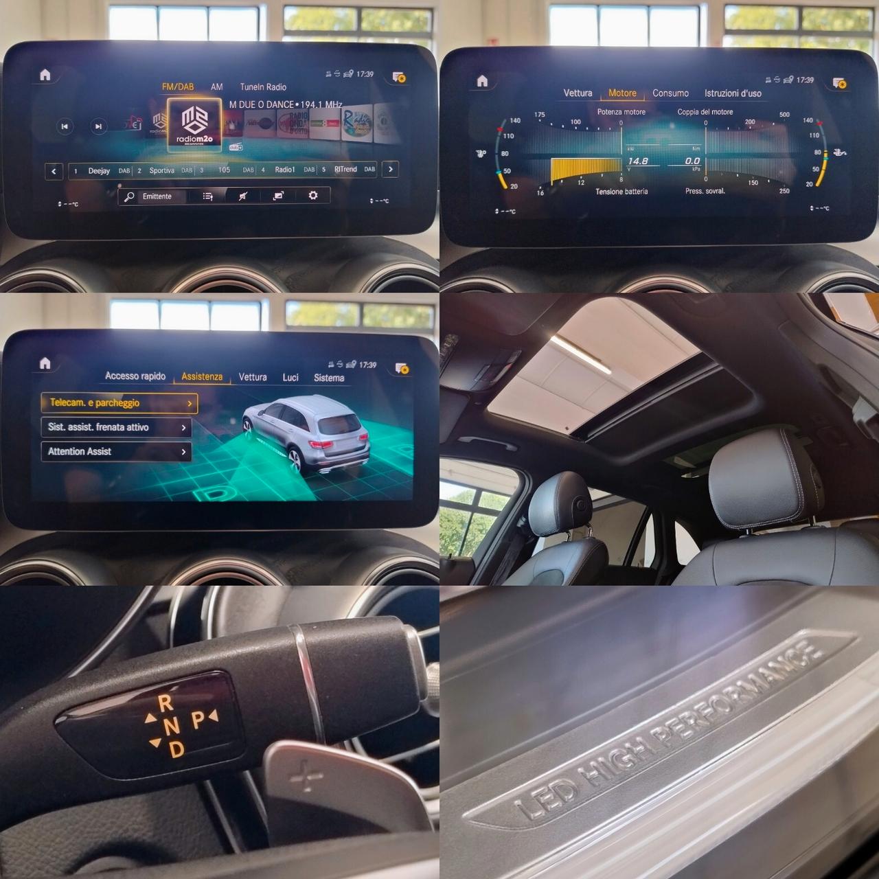 MERCEDES GLC 220 d 4Matic Premium Plus AMG TETTO LED PEDANE