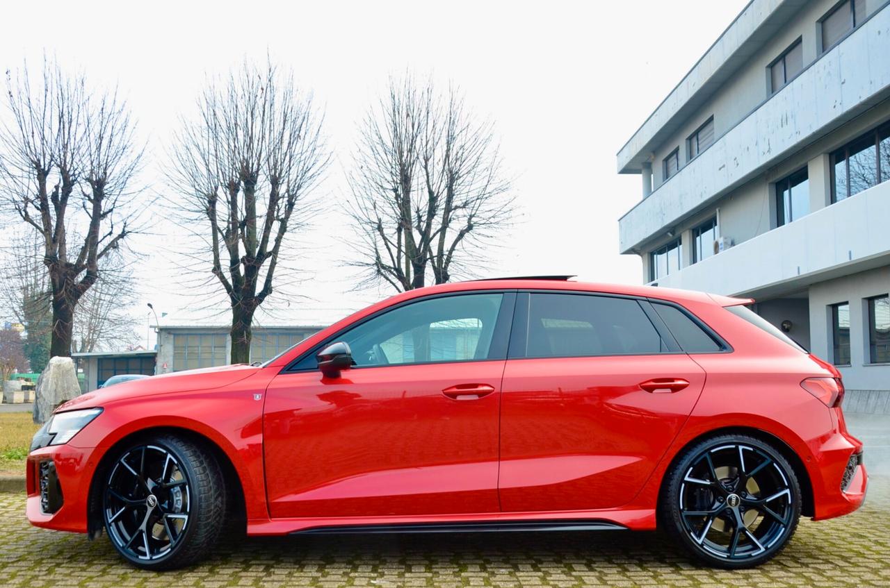 AUDI RS3 SPB 2.5 TFSI QUATTRO 400cv S-TRONIC, SERVICE AUDI, EVENTURI, SCARICO, TETTO, DYNAMIC PACK, HI-FI BANG&OLUFSEN, MATRIX, PERMUTE