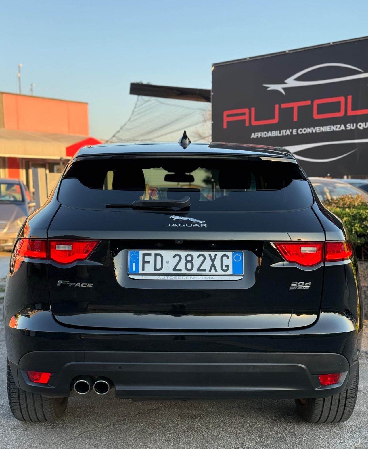 Jaguar F-Pace 2.0 D 180 CV AWD aut. Portfolio 2017
