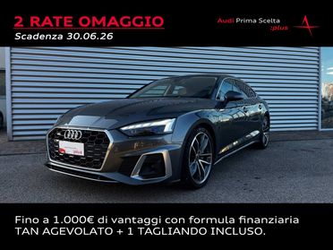 AUDI A5 SPORTBACK 40 TFSI MHEV S-TRONIC QUATTRO S-LINE