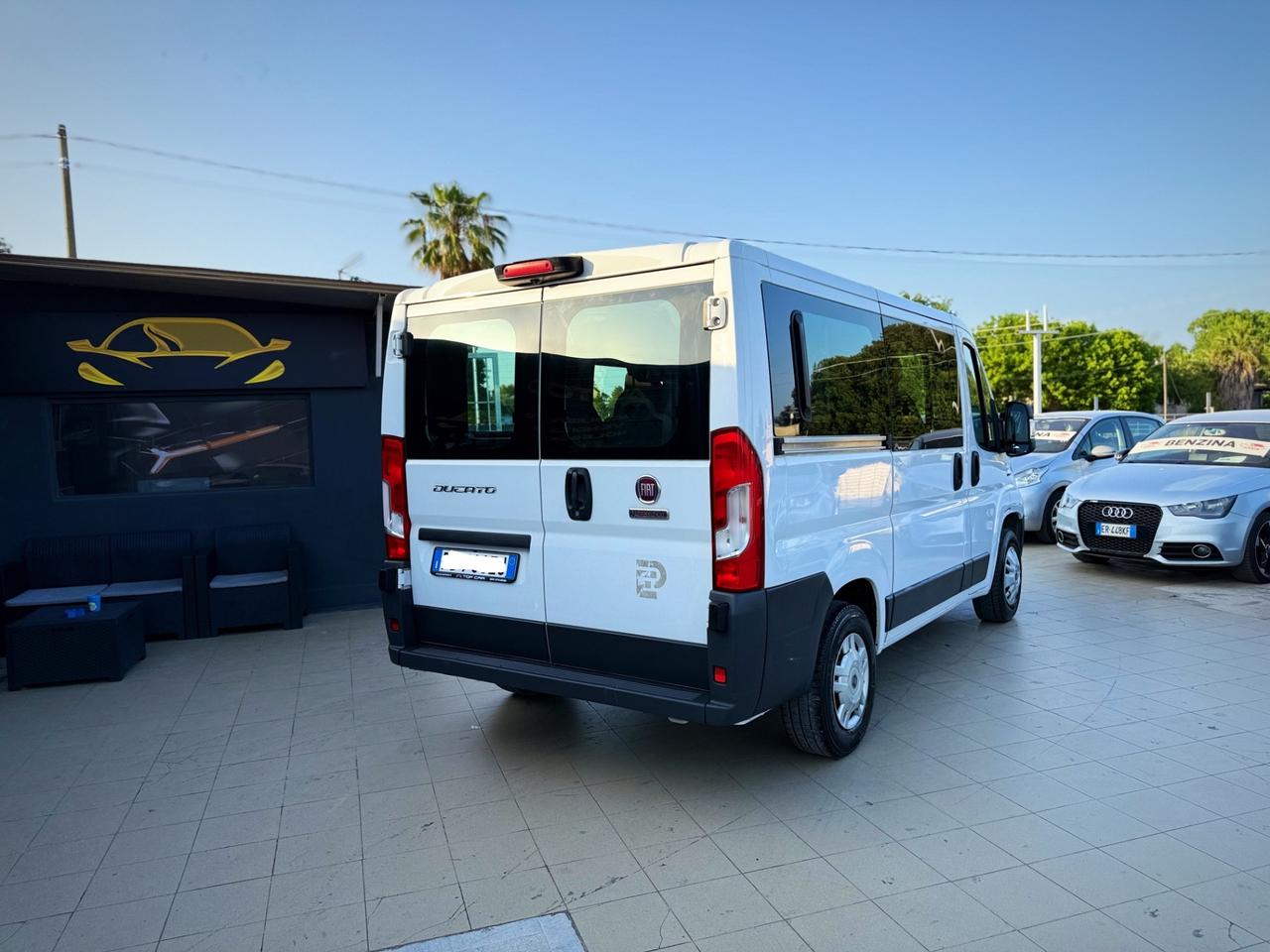 Fiat Ducato 30 2.3 MJT 130CV PC-TN Furgone Vetrato Garanzia 12 Mesi