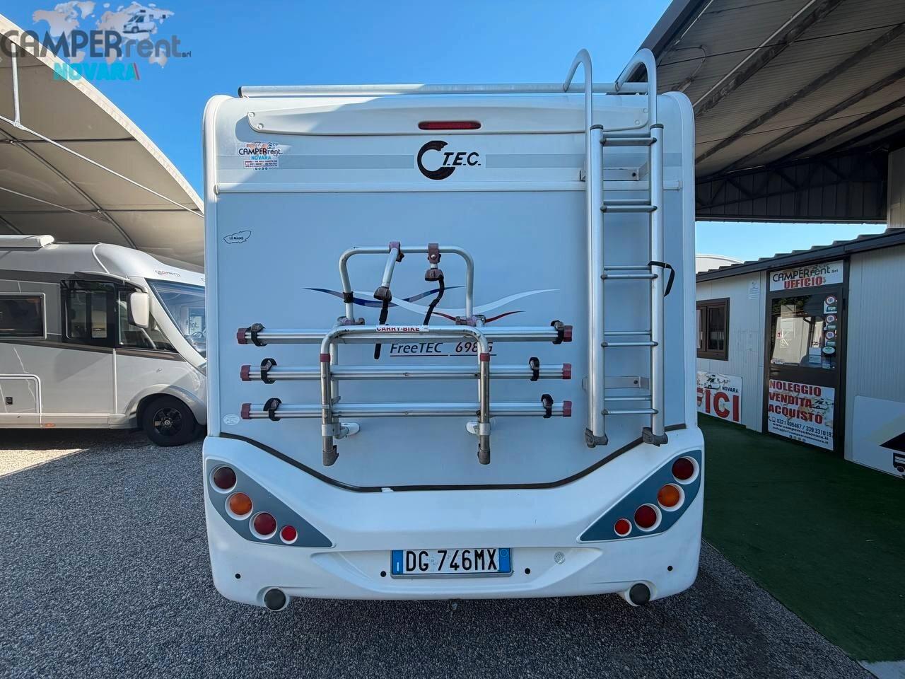Tec T.E.C FreeTec 689 g MANSARDATIO LETTO MATRIMONIALE IN CODA