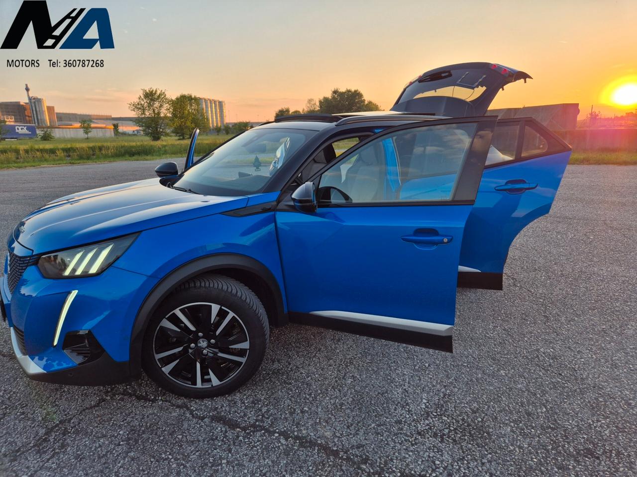 Peugeot 2008 motore elettrico 136 CV GT Line SI NEOPATENTATI