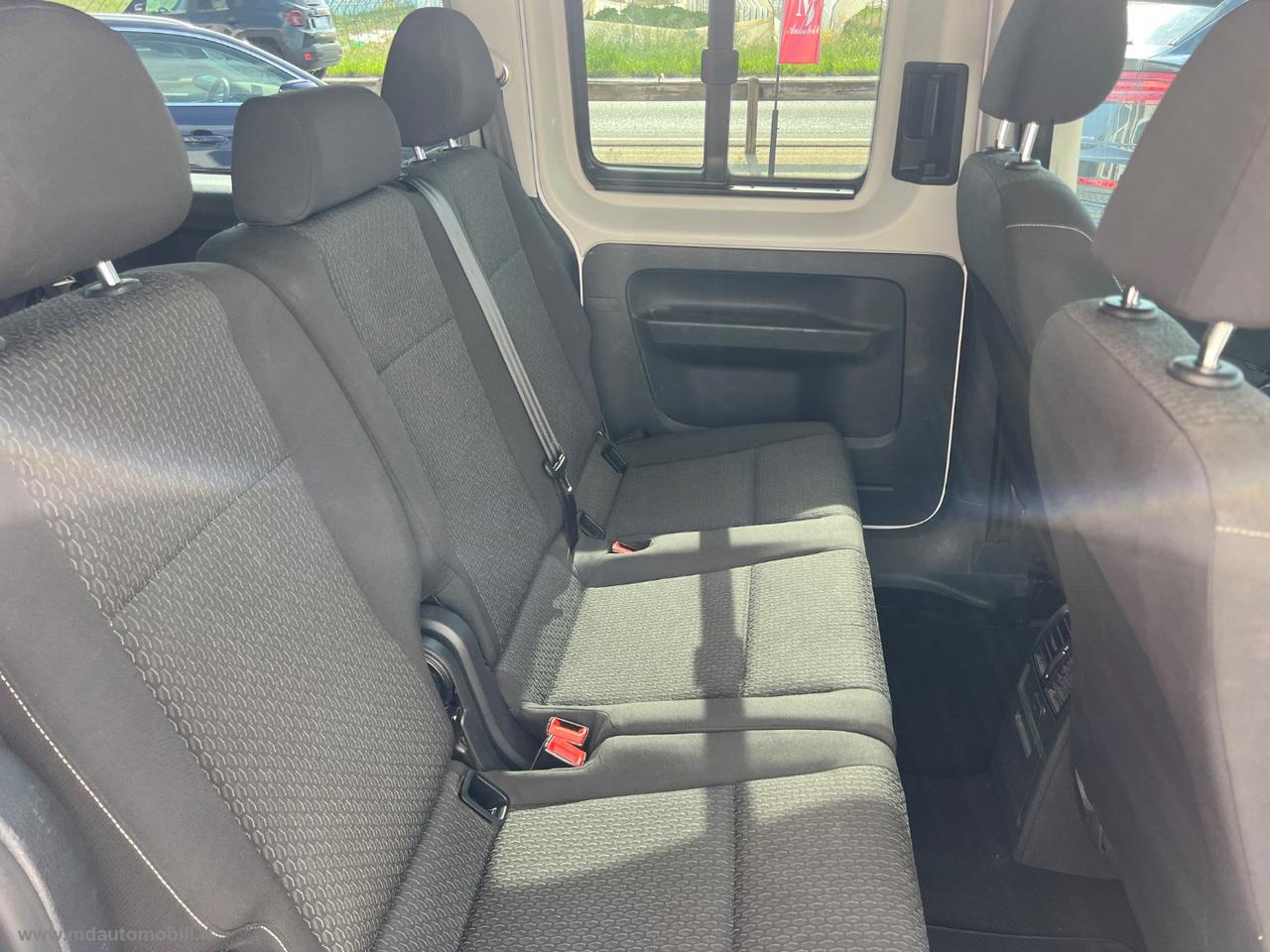 VOLKSWAGEN Caddy 2.0 TDI 102CV Kombi Maxi PASSO LUNGO 5 POSTI PEDANA POSTERIORE