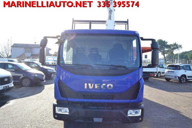 IVECO EUROCARGO 75E16 CON GRU E RIBALTABILE TRILATERALE