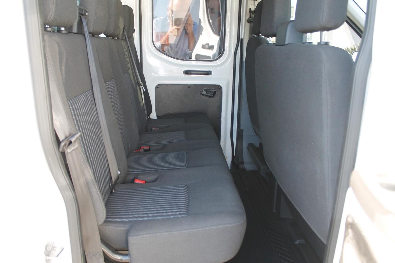 Ford TRANSIT 2.0 TDCI 170CV DOPPIA CABINA CASSONE RIBALTABILE MOTORE NUOVO!!!