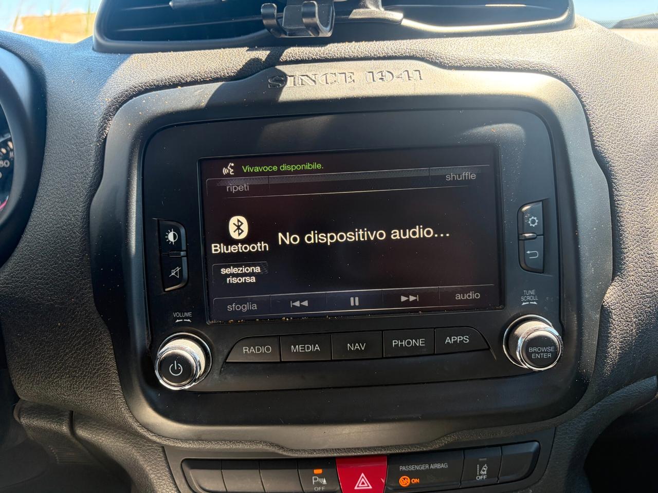 JEEP RENEGADE LIMITED 1.6 MJT 120CV ANNO 2019