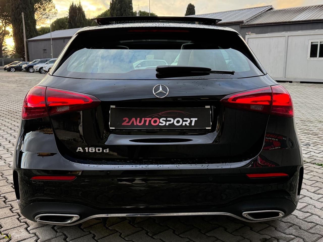 MERCEDES BENZ CLASSE A 180 2024 DIESEL TETTO FULL UNICOPROPRIETARIO TAGLIANDI MERCEDES BENZ