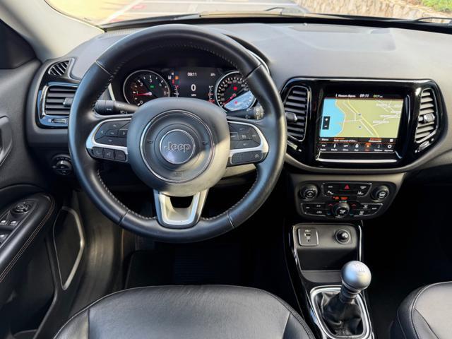 JEEP Compass 1.6 MJT 120CV LIMITED TOTAL BLACK+18'+NAVI+CARPLAY