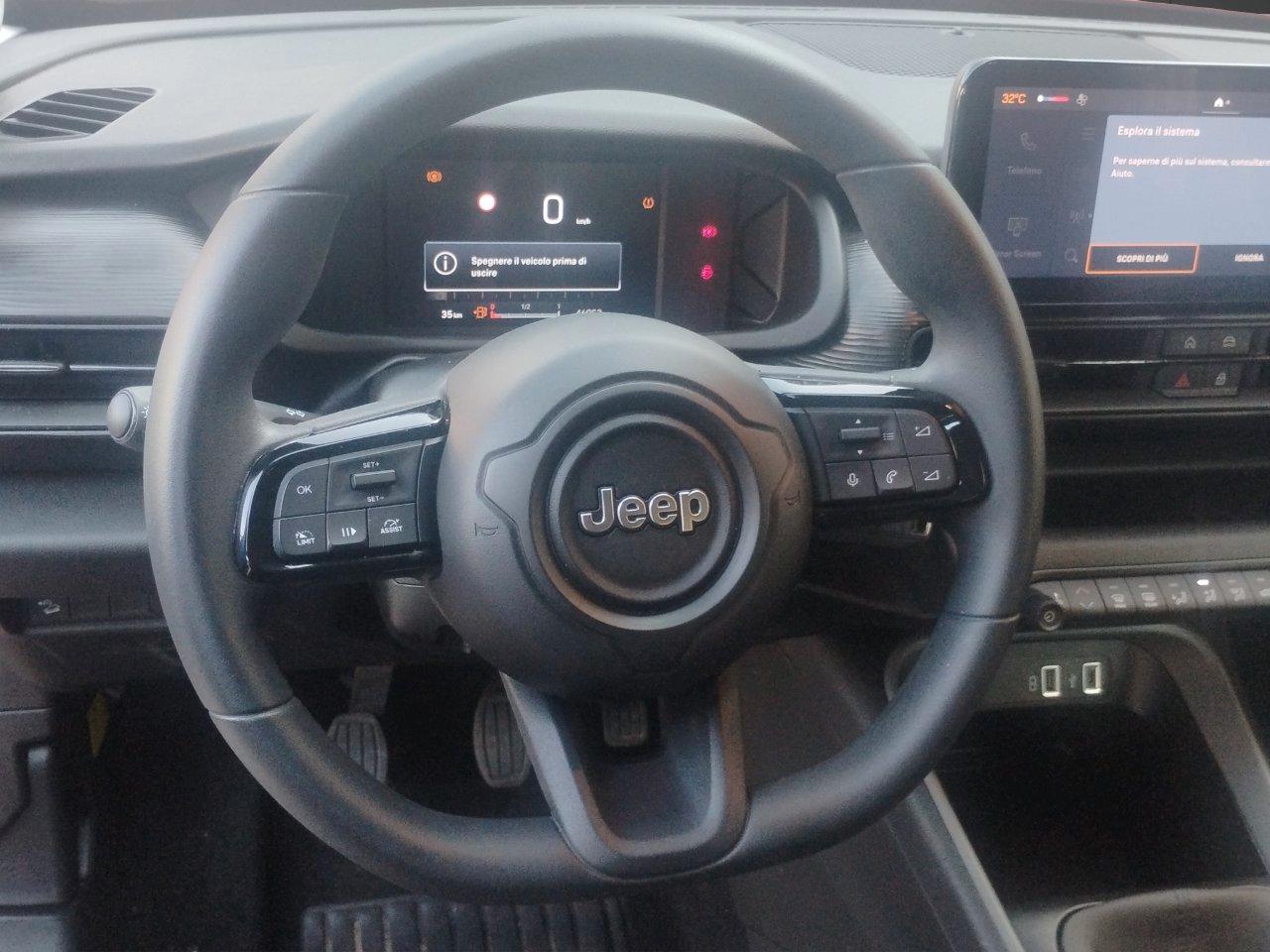 Jeep Avenger 1.2 turbo Longitude fwd 100cv.PREZZO REALE
