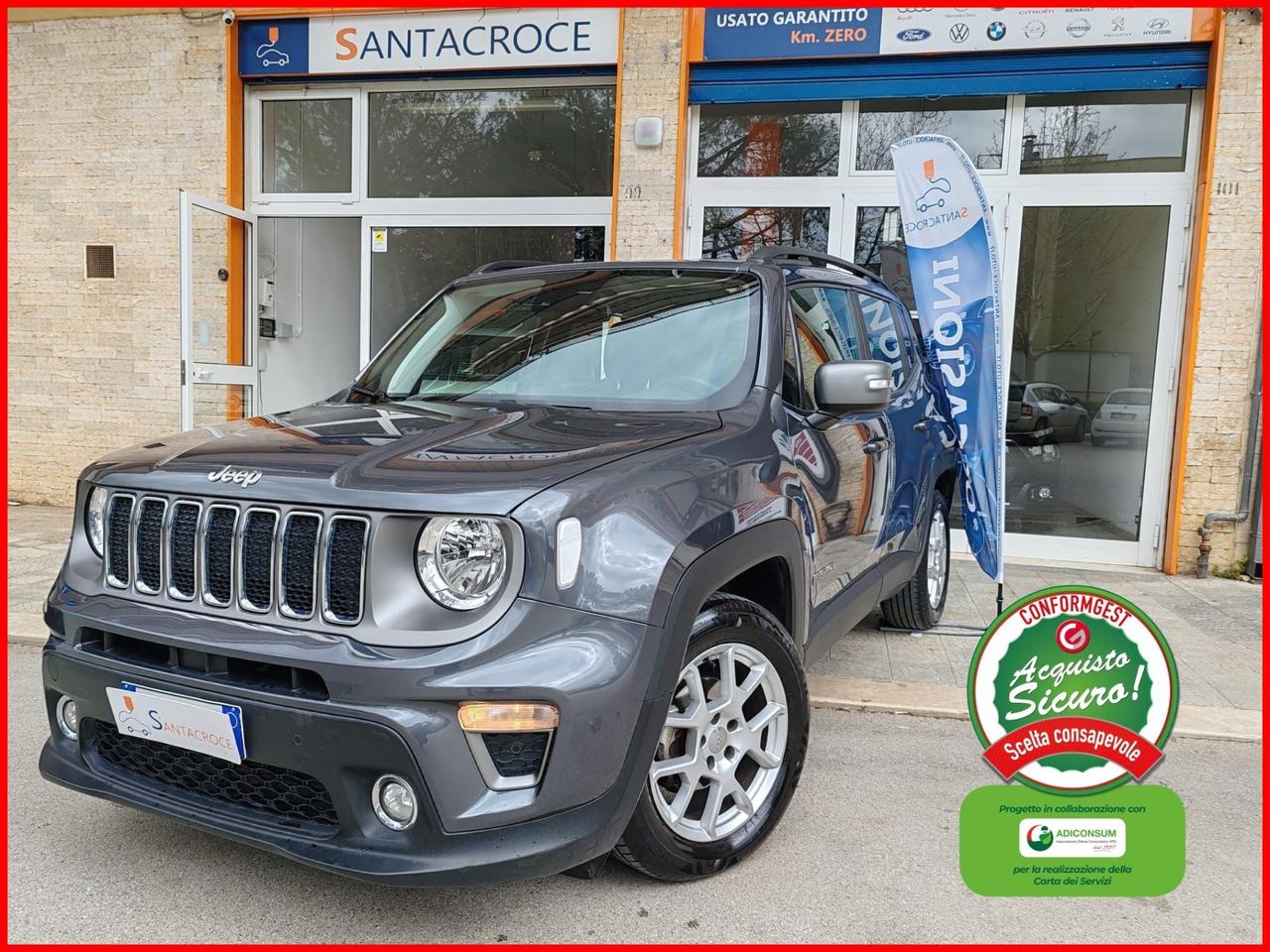 JEEP RENEGADE 1.6 MJET2 130CV LIMITED UNICO PROPR.