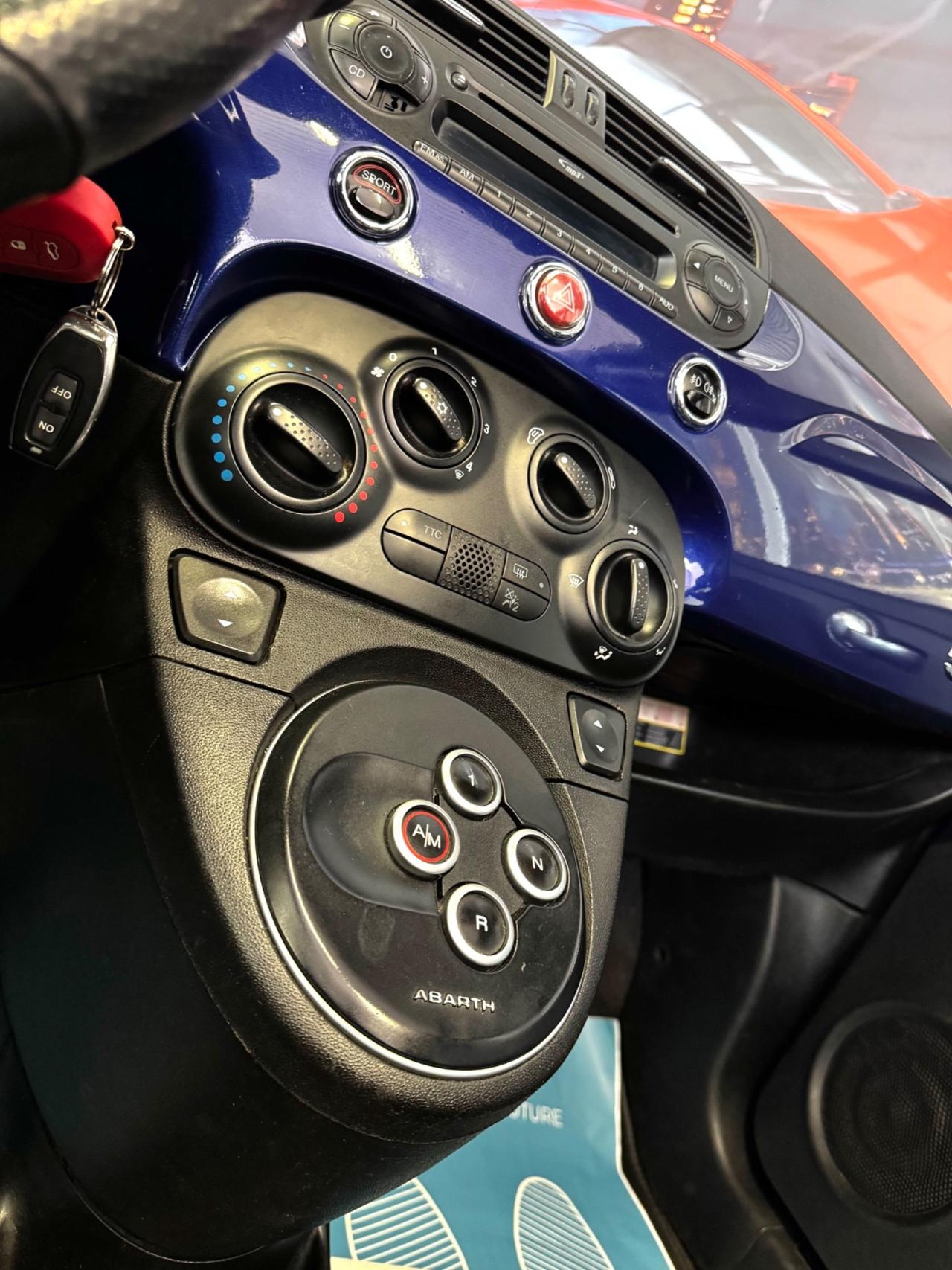 ABARTH 500 CABRIO ELABORATA 300CV MOTORE NUOVO AUTOMATICA OK PERMUTE FINANZIABILE AKRAPOVIC