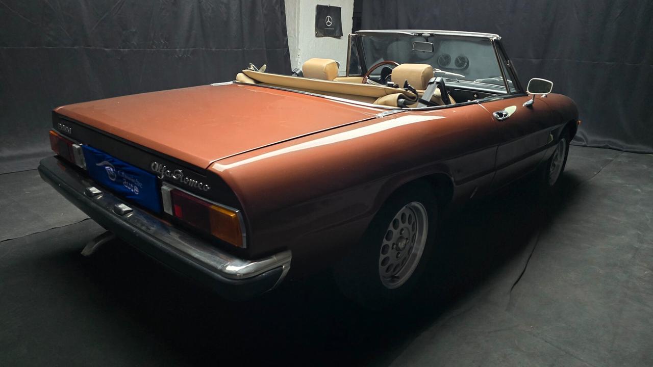 Alfa Romeo Spider Veloce 2.0 CERTIF. ASI con C.R.S.