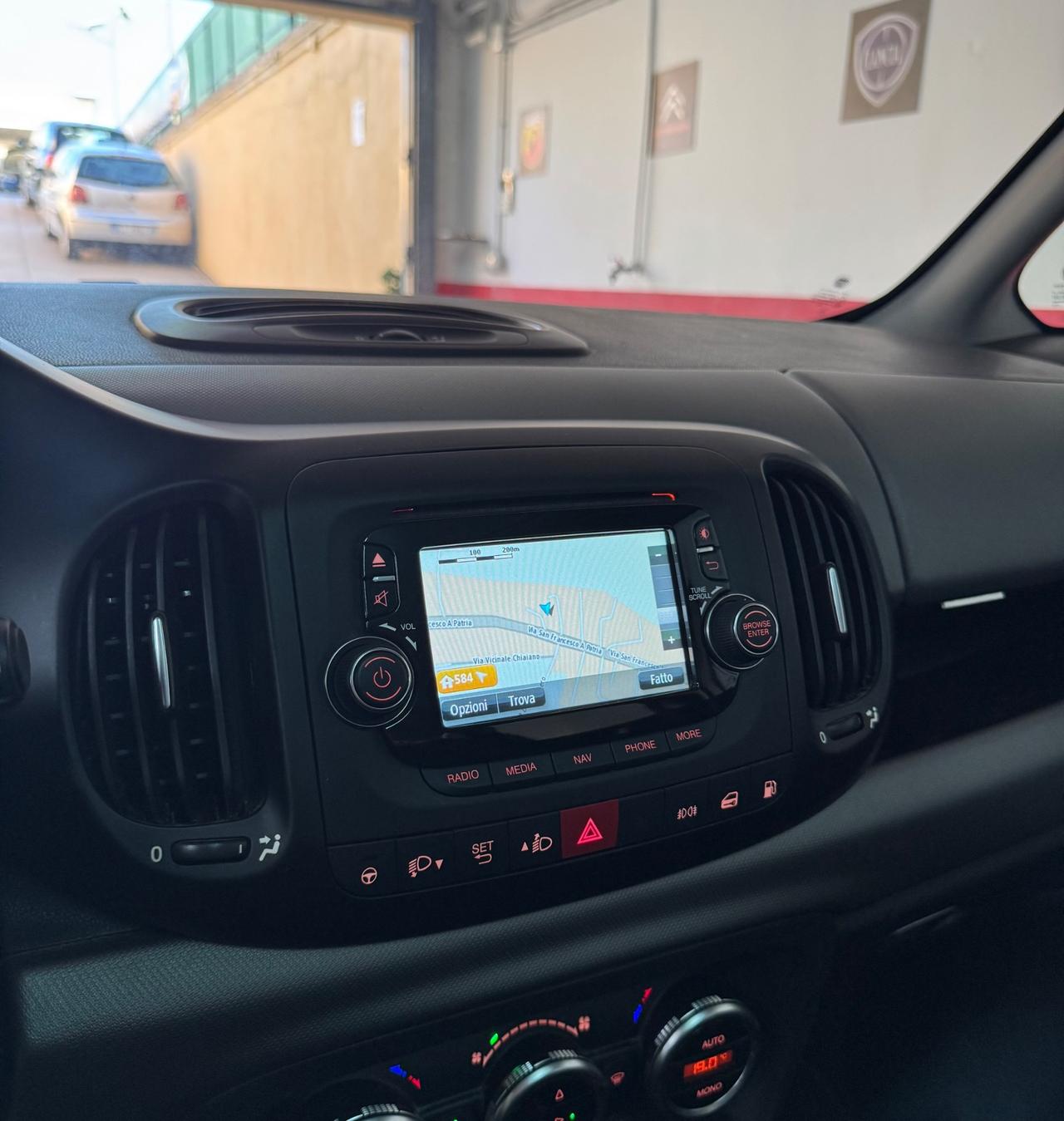 FIAT 500 L, 90000 CHILOMETRI, 2016,TETTO PELLE NAVIGATORE