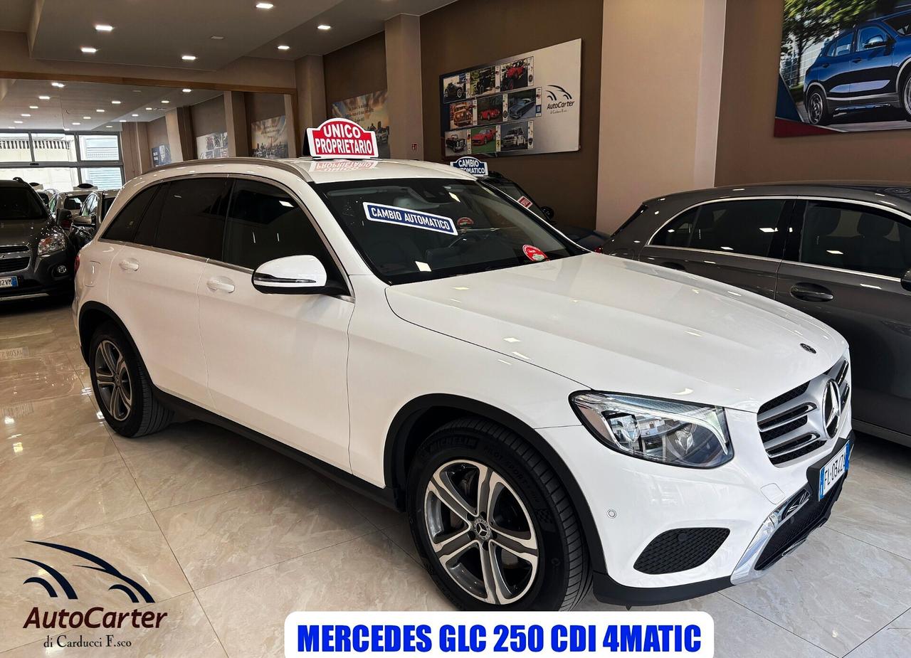 Mercedes-benz GLC 250 4 MATIC ** 127MILA KM CERTIF **