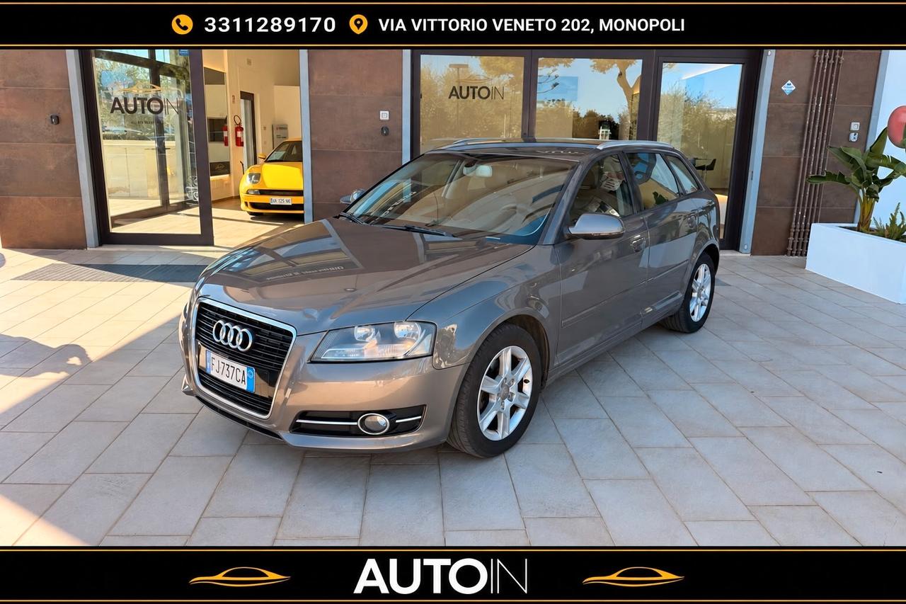 Audi A3 SPB 1.6 TDI 105 CV CR Ambition