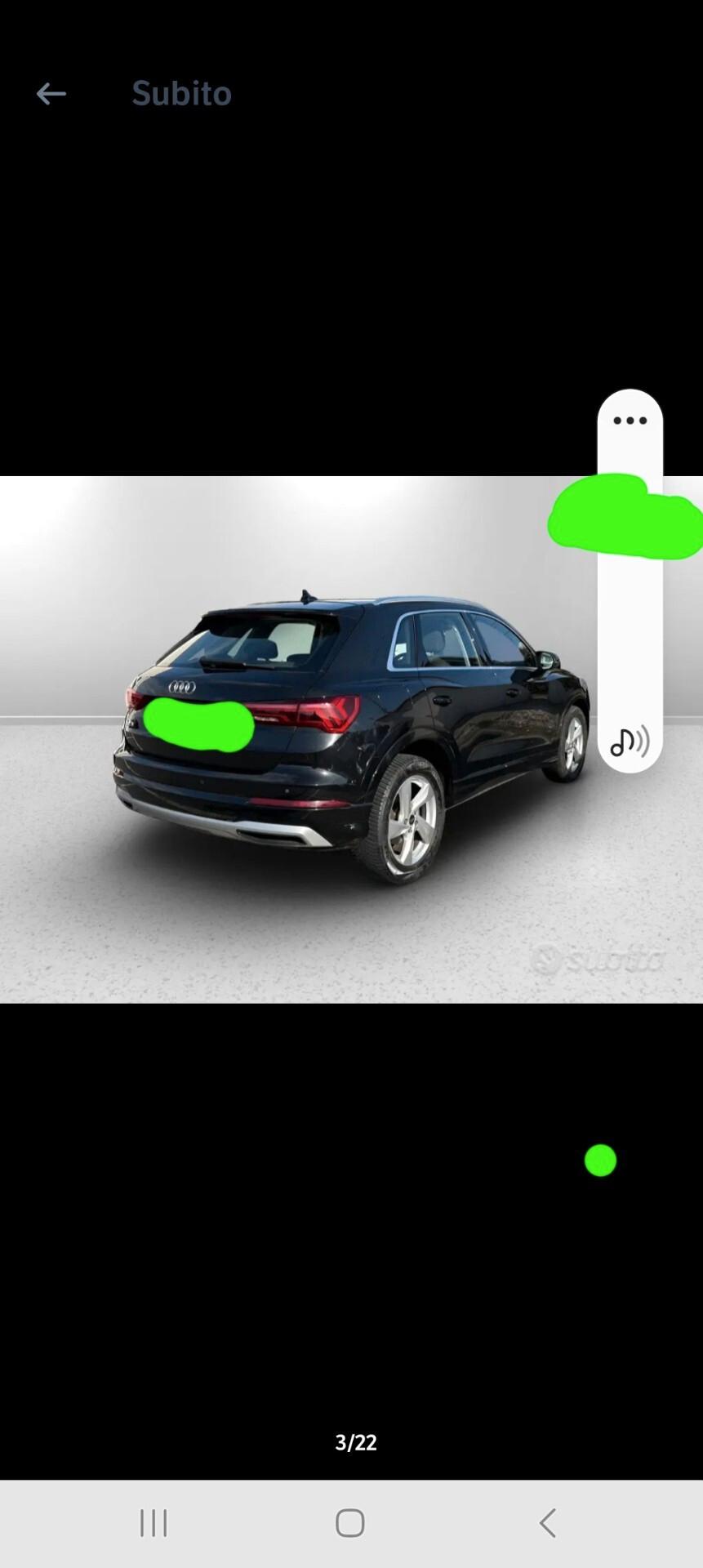 Audi Q3 35 TDI incidentata sinistrata mondialcars 11.022