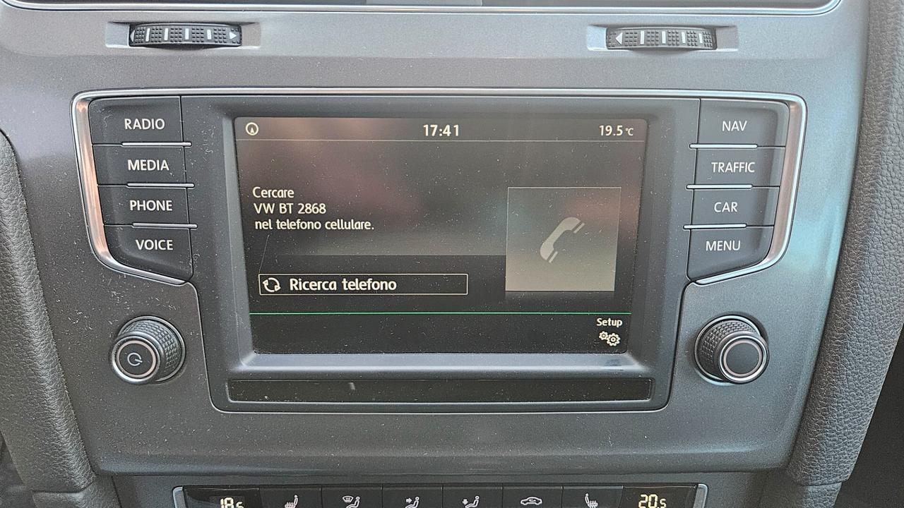 Volkswagen Golf 5p 2.0 tdi LOUNGE 150cv NAVY-SED.RISC.