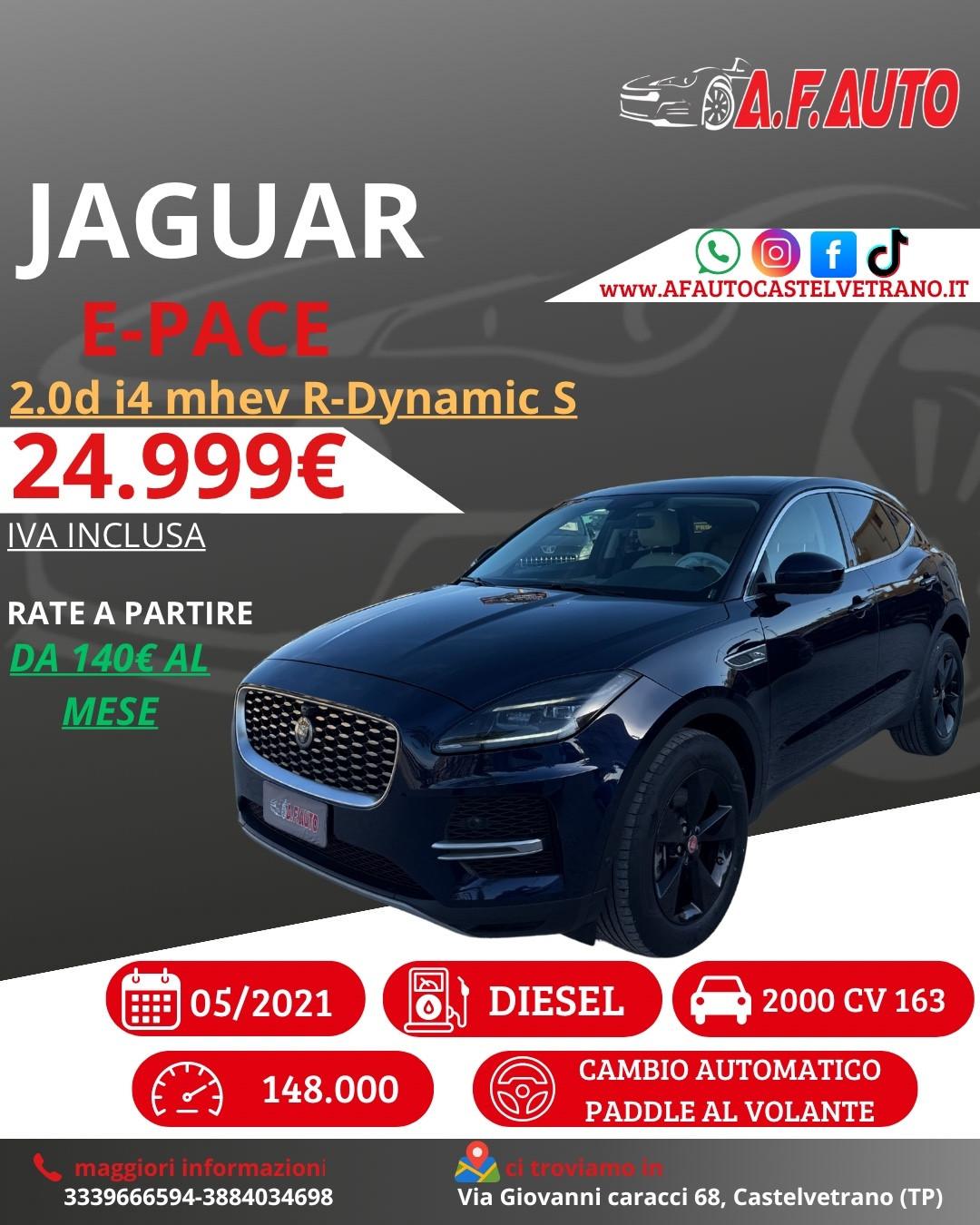 Jaguar E-Pace 2.0D I4 163 CV AWD Auto R-Dynamic S