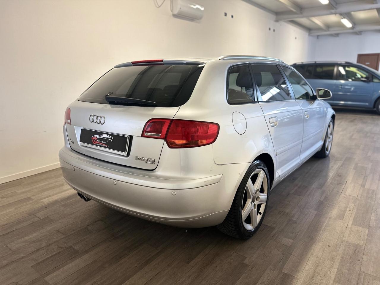 Audi A3 SPB 2.0 TDI 170 CV F.AP. quattro Ambition 4x4