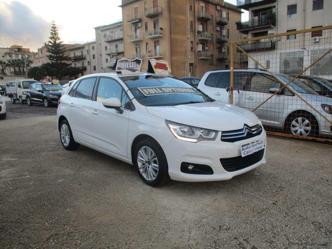 Citroen C4 1.6 HDI 100 CV FULL OPTIONAL 2016