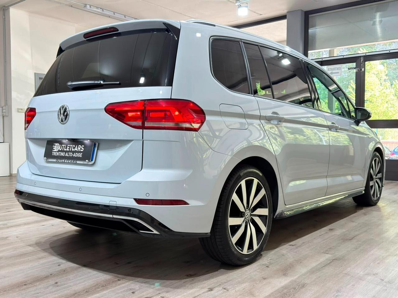 VW TOURAN R-LINE 1.6TDI 115CV 7POSTI 90.000km