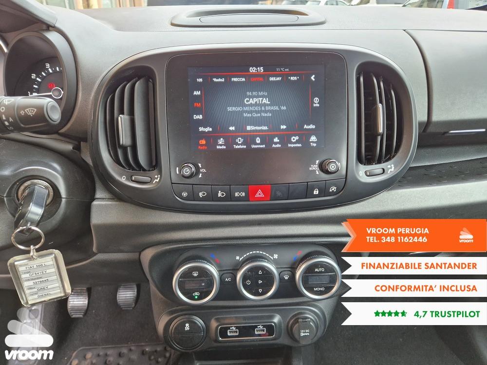 FIAT 500L 1.3 MJet 95 CV 2021 Sport NEOPATENTATO