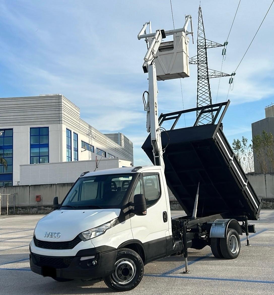 IVECO DAILY C17 3.0cc RIBALTABILE GRU/CESTELLO