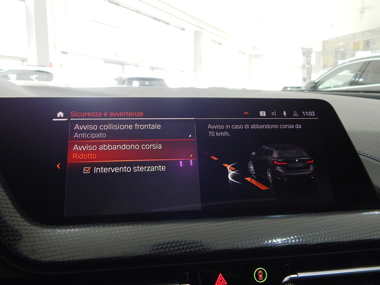 BMW 116 d Msport 5p Aut. TETTO-NAVI-PELLE-PARK-LED-CARPLAY