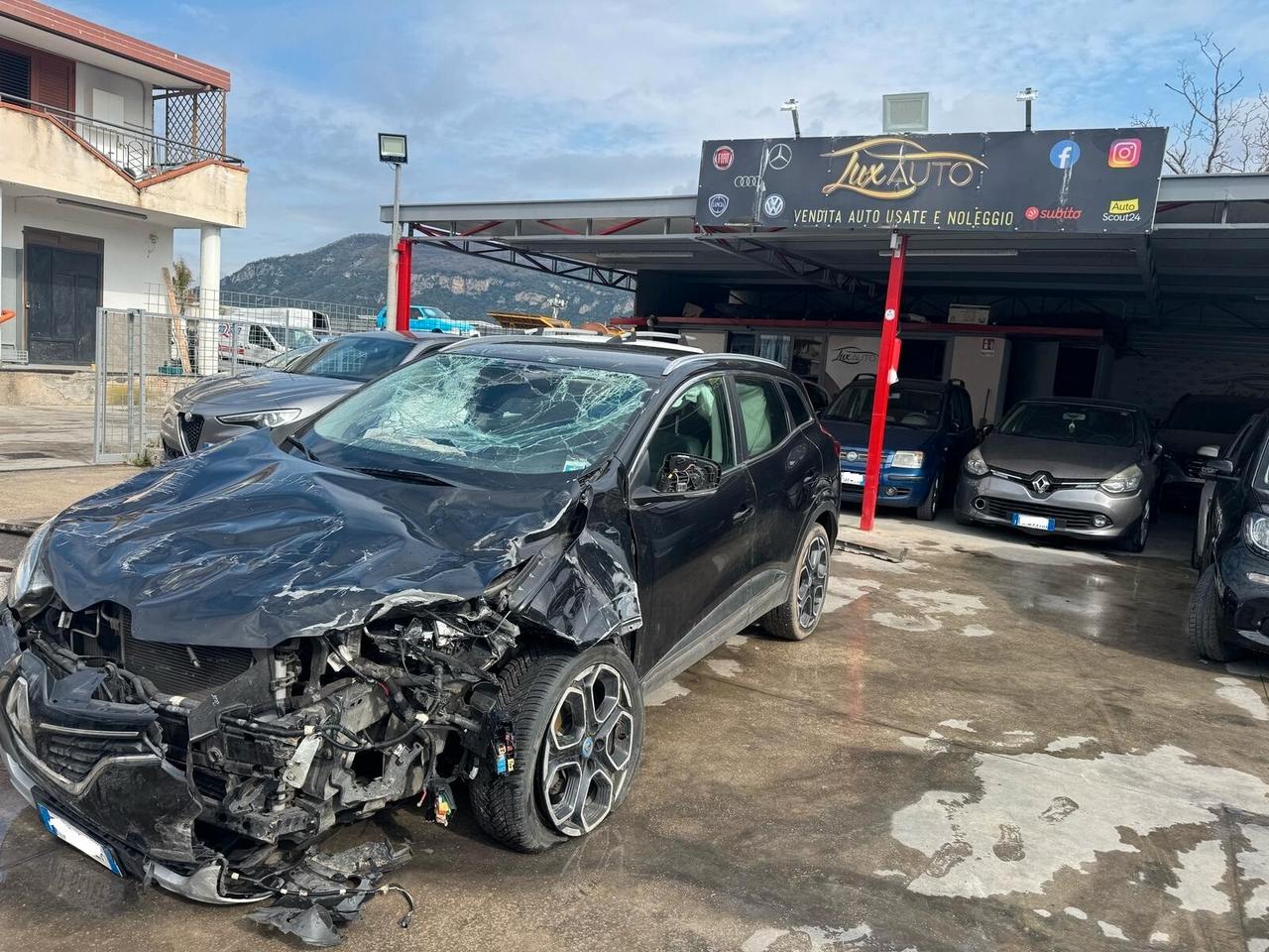 Renault Kadjar 1,5 sinistrato - 2018