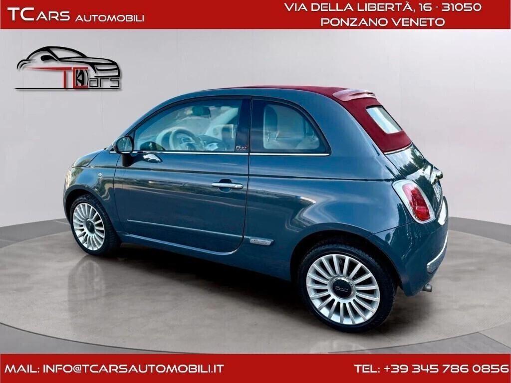 FIAT 500C CABRIO 1.2 BENZINA 3 ANNI GARANZIA TOP