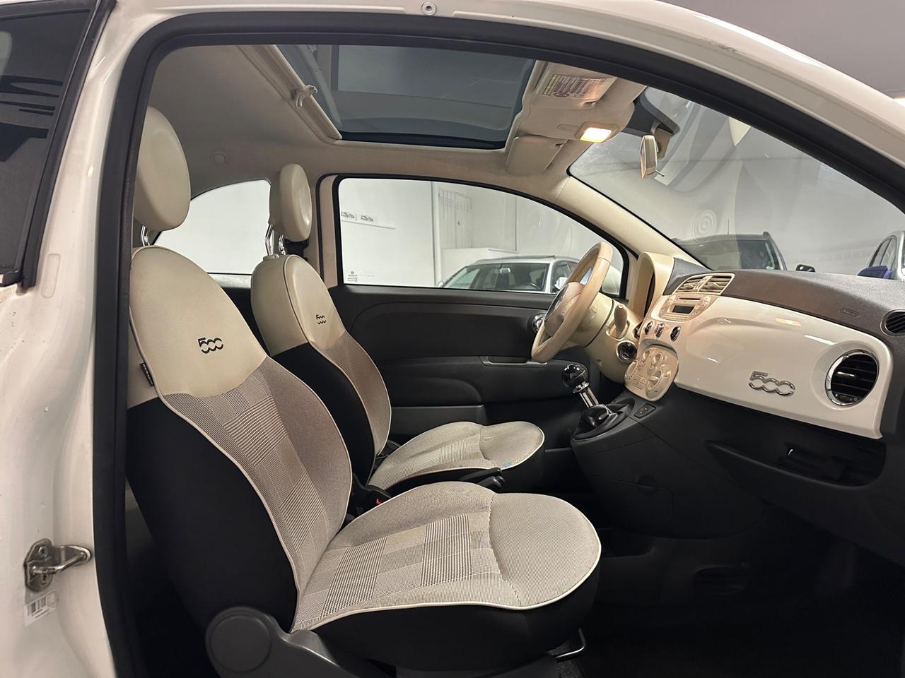 FIAT 500 1.2 GPL 69CV NEOPATENTATI LOUNGE TETTO PANORAMICO