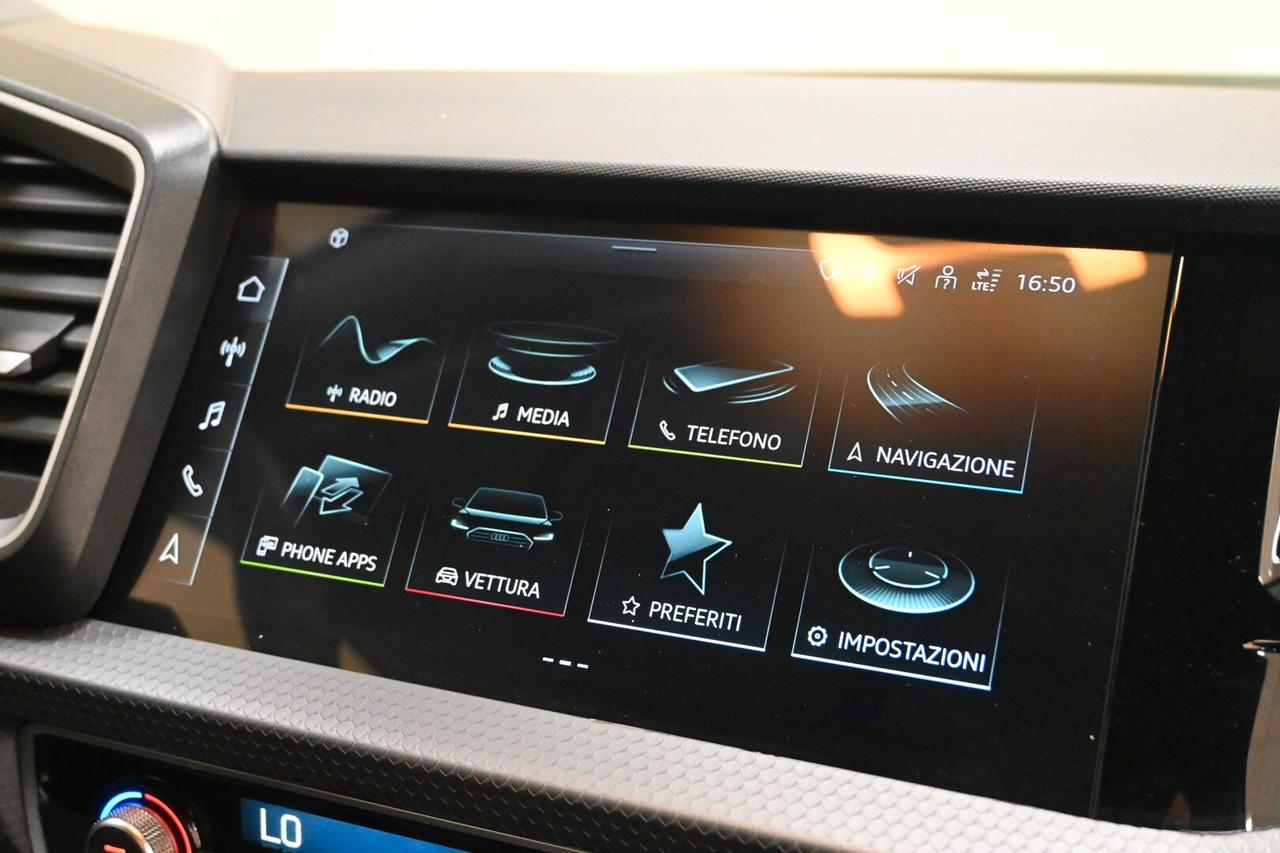 AUDI A1 2ª serie A1 SPB 30 TFSI Identity Black