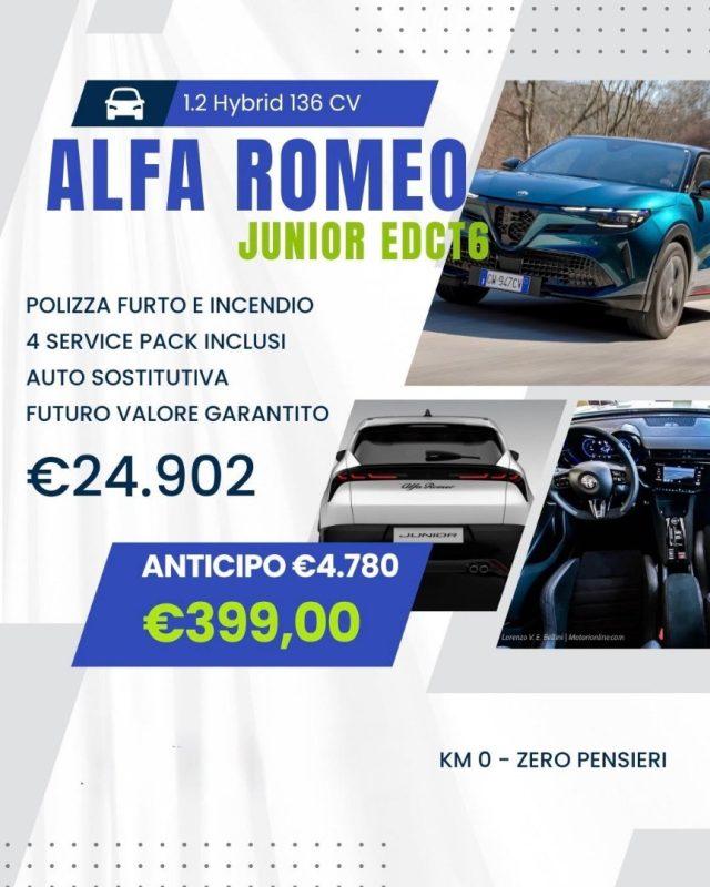 ALFA ROMEO Junior 1.2 145 CV Hybrid eDCT6 Speciale *PROMO 399?*